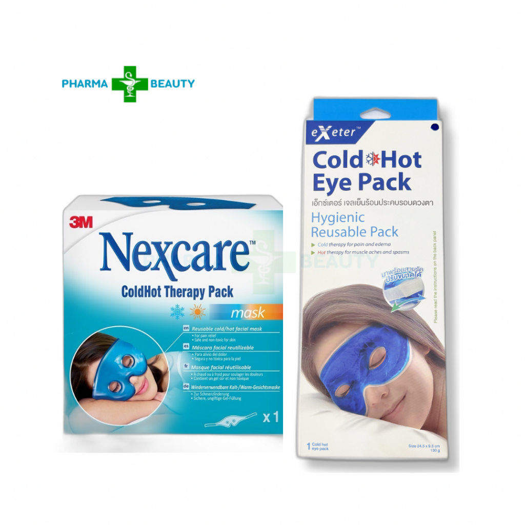 3M NEXCARE & EXETER  COLD HOT EYE MASK เจลประคบร้อน-เย็น ( 1ชิ้น/กล่อง ) – โปรปัง