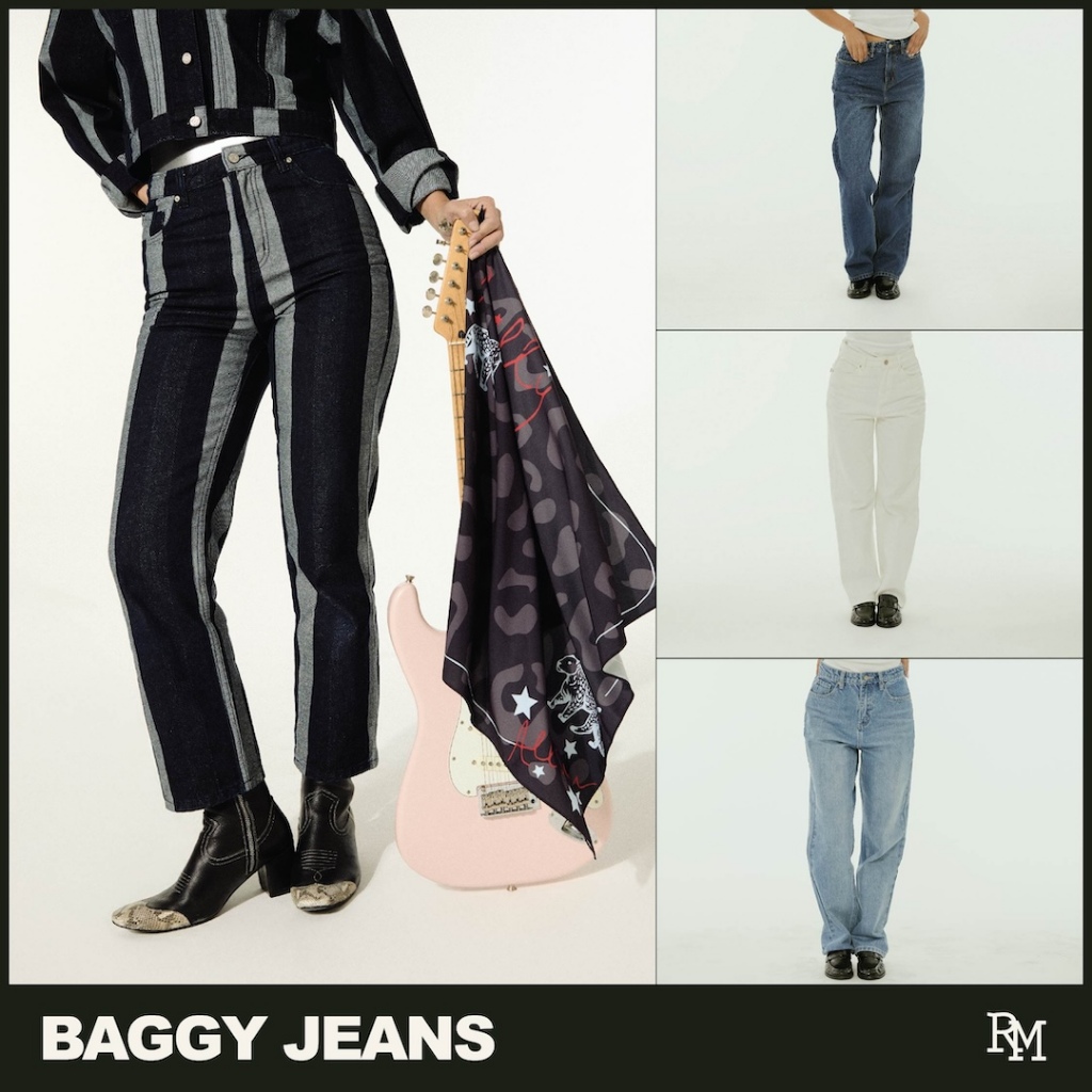 Rally Straight Jeans - กางเกงยีนส์ทรงตรง