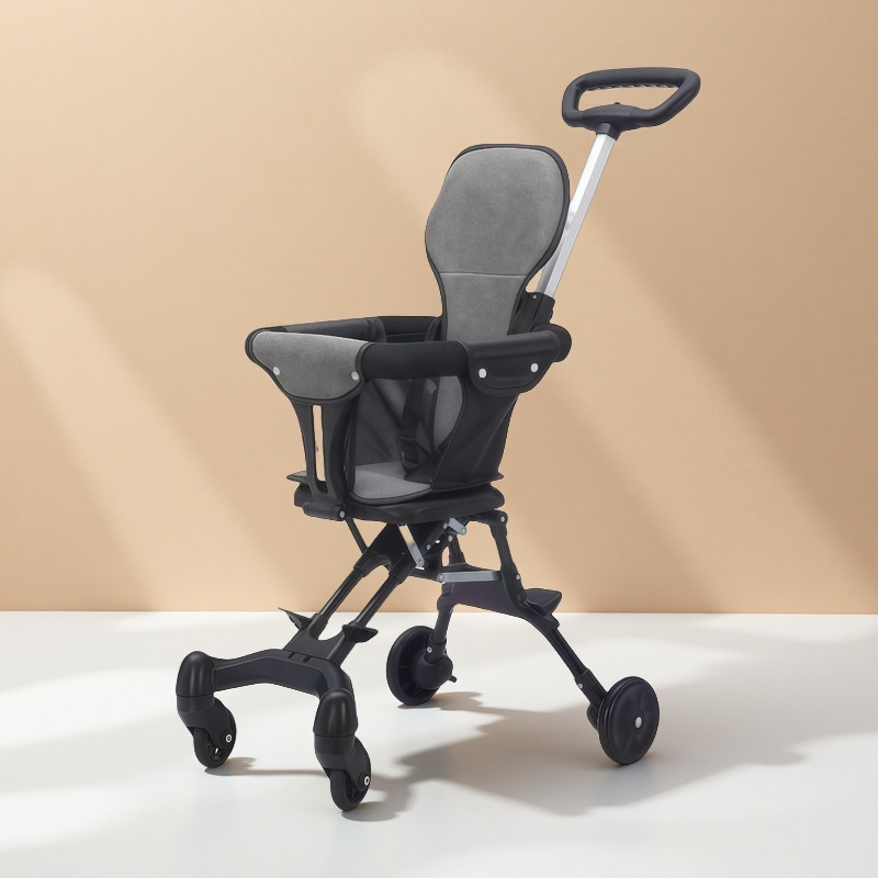 รถเข็นเด็ก รถเข็นเด็กพับได้ พกพาสะดวก เข็นหน้า-หลังได้ นำขึ้นเครื่องบินได้ รถเข็นเด็กแรกเกิด