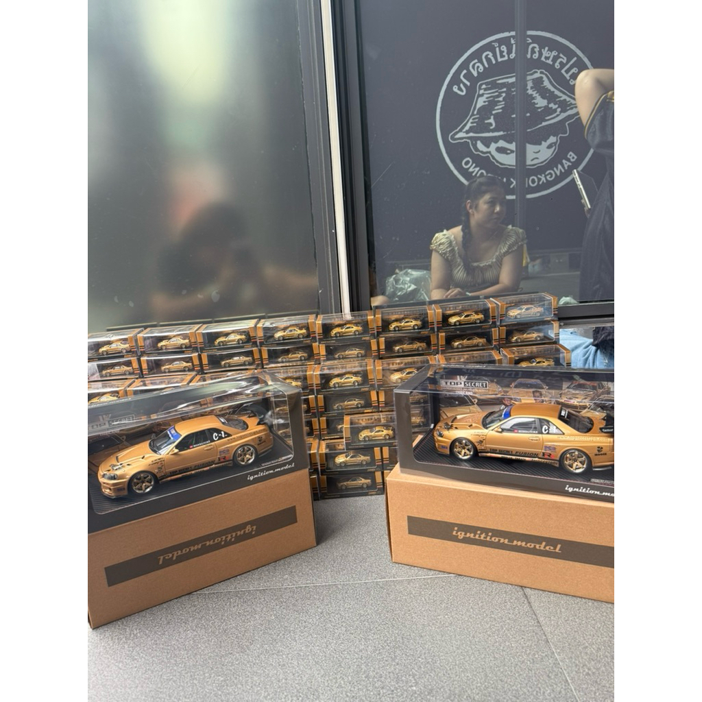 โมเดลรถTopSecret1/18รถสะสม