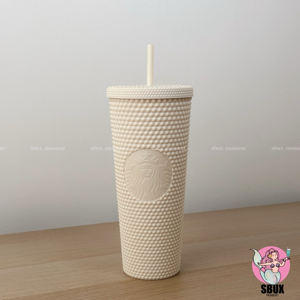 แก้วหนามสตาร์บัคส์ Starbucks China Marble Classic White Matte Studded Tumbler 24ozแก้วหนามสตาร์บัคส์