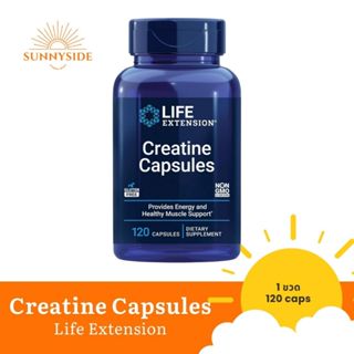 Life Extension - Creatine Capsules (120 Capsules) ครีเอทีนแค…