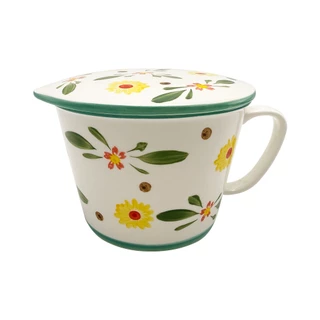 Color Kit ชามมีหู+ฝา PORCELAIN 7" เซรามิก