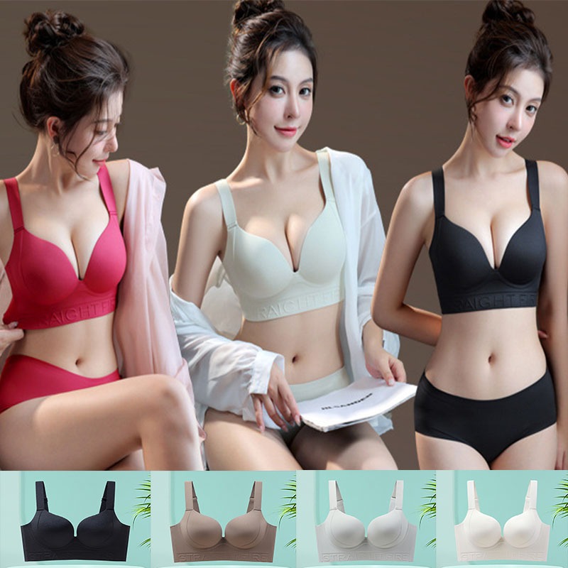 👙GD ชุดชั้นใน ไซส์ใหญ่คัพM-3XL  สำหรับผู้หญิงหน้าอกใหญ่ ช่วยป้องกันการหย่อนคล้อย เนื้อผ้ามีความนุ่ม ไม่รัด สวมใส่สบาย