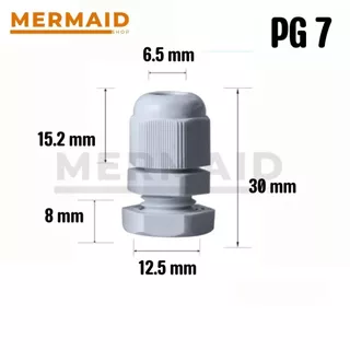 [ 1 ชิ้น ] เคเบิลแกลน Cable Glands PG7,PG9,PG11,PG13.5,PG16,PG21 สินค้าในไทย มีของพร้อมส่ง