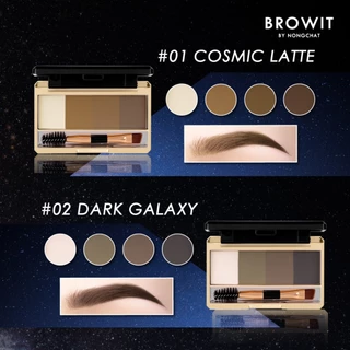 บราวอิท น้องฉัตร มัลติเวิร์ส พาเลท เขียนคิ้ว Browit Multiverse Eyebrow Palette 1 g. x4