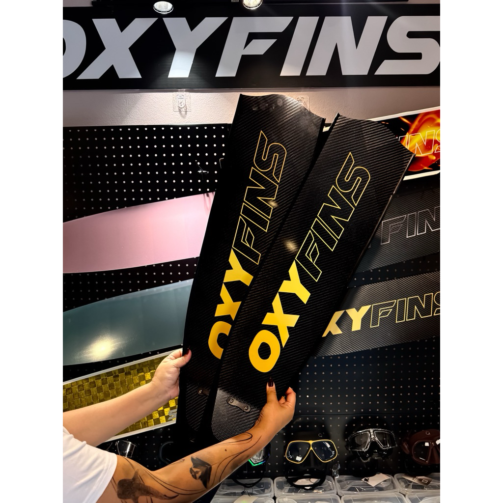 New Oxy pure carbon fins plain series 💥