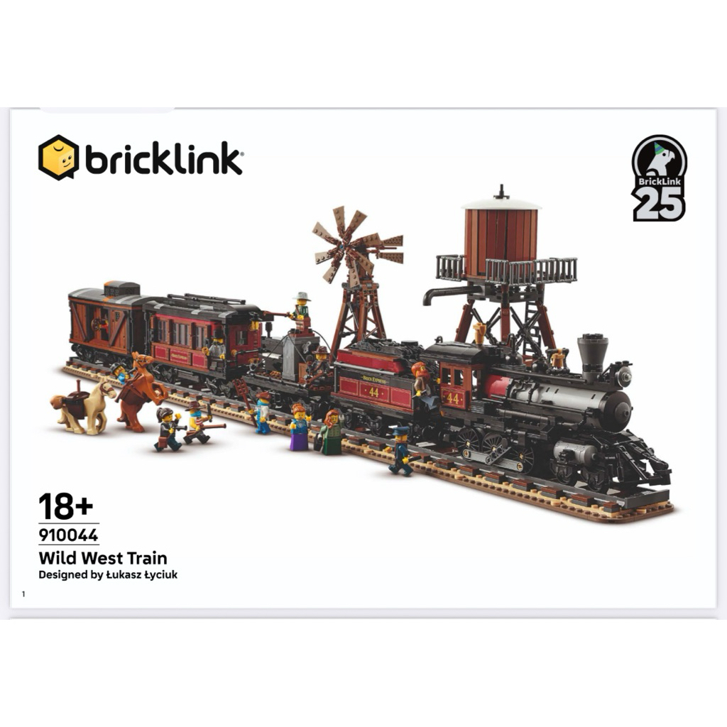Lego BrickLink / Designer Program Series 910044 Wild West Train