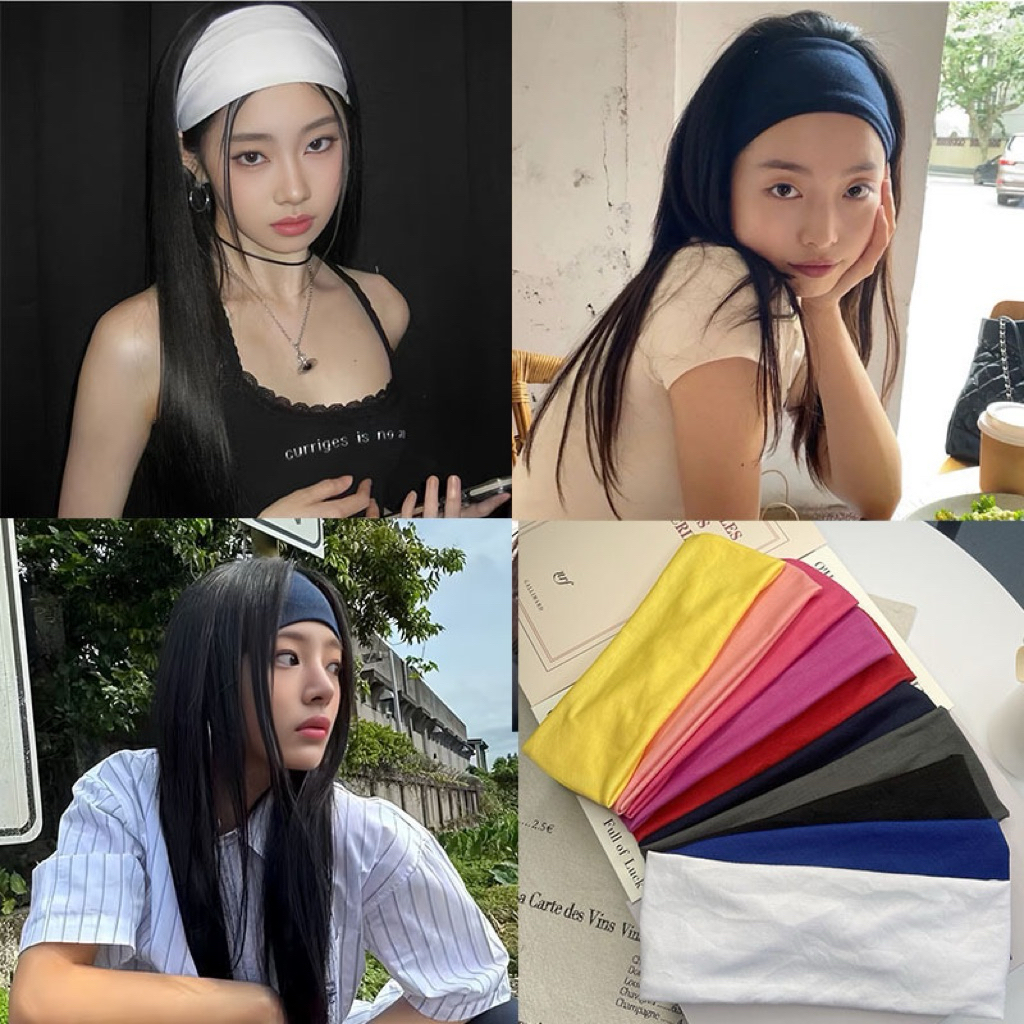 🌷พร้อมส่งจากไทย🌷head bandผ้าคาดผมสายฝอ  ตัวแม่ตัวมัม ผ้าโพกหัวสายฝอม ผ้าคาดผม