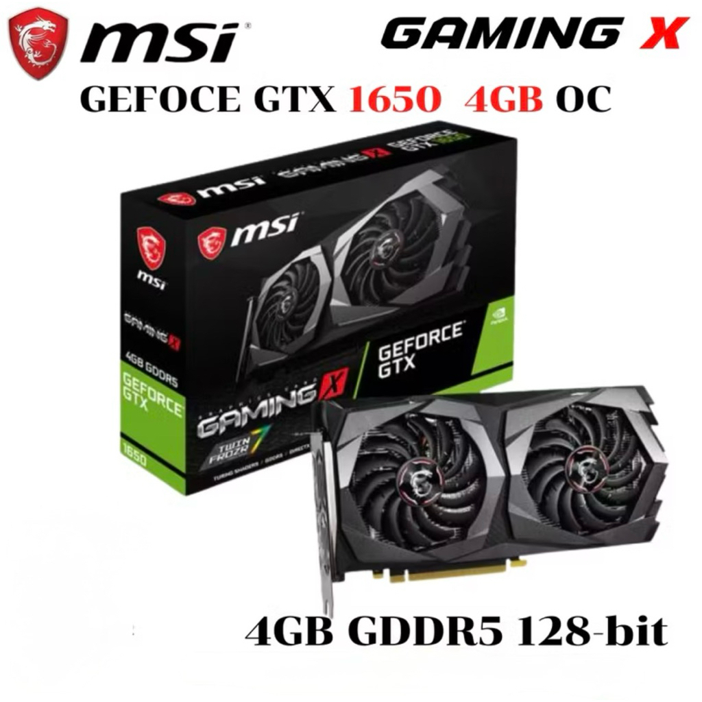 MSI GEFORCE GTX 1650 SUPER GAMING X - 4GB GDDR6