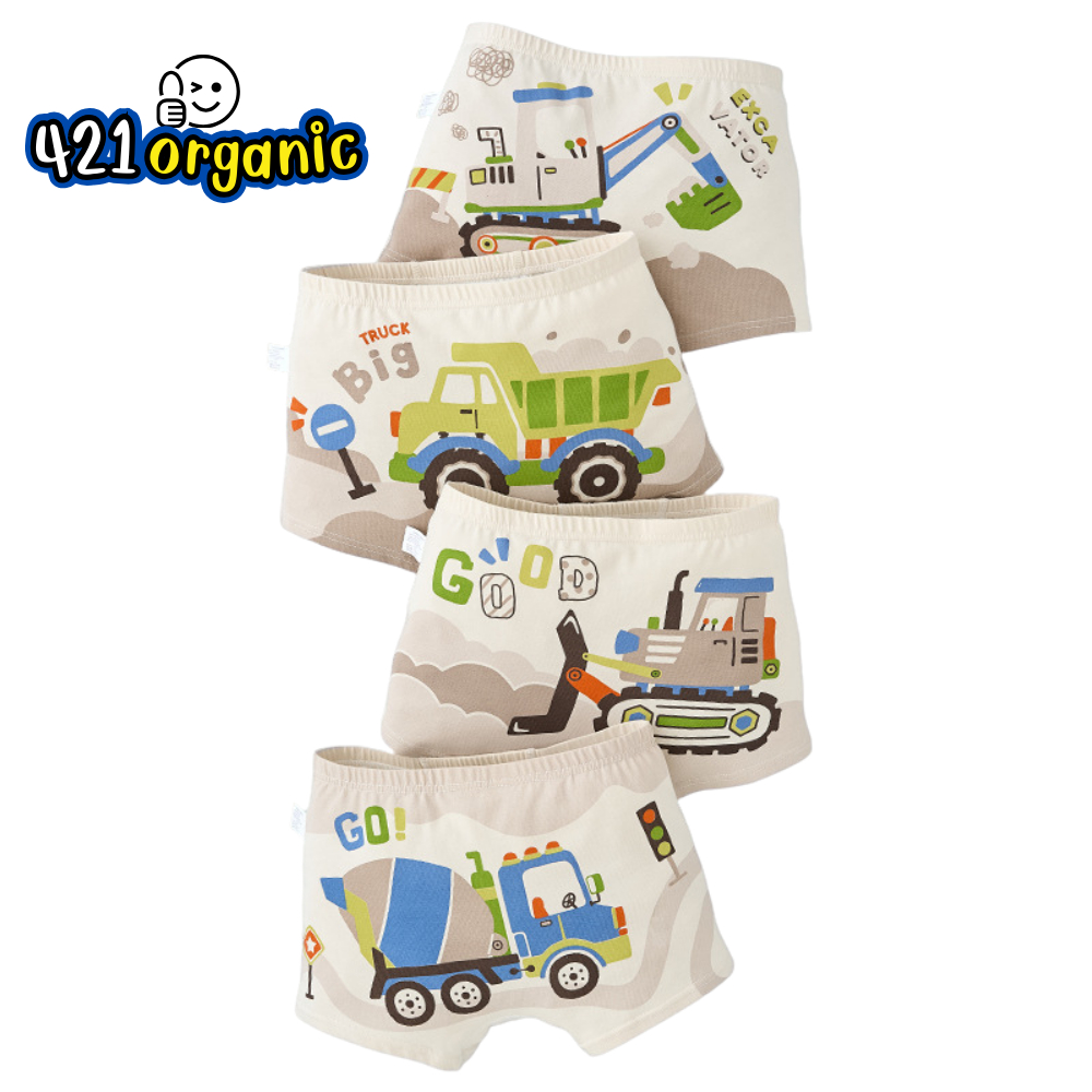 กางเกงในเด็กผู้ชาย ผ้าคอตตอลพรีเมี่ยม ลายการ์ตูนน่ารัก พร้อมส่งในไทย