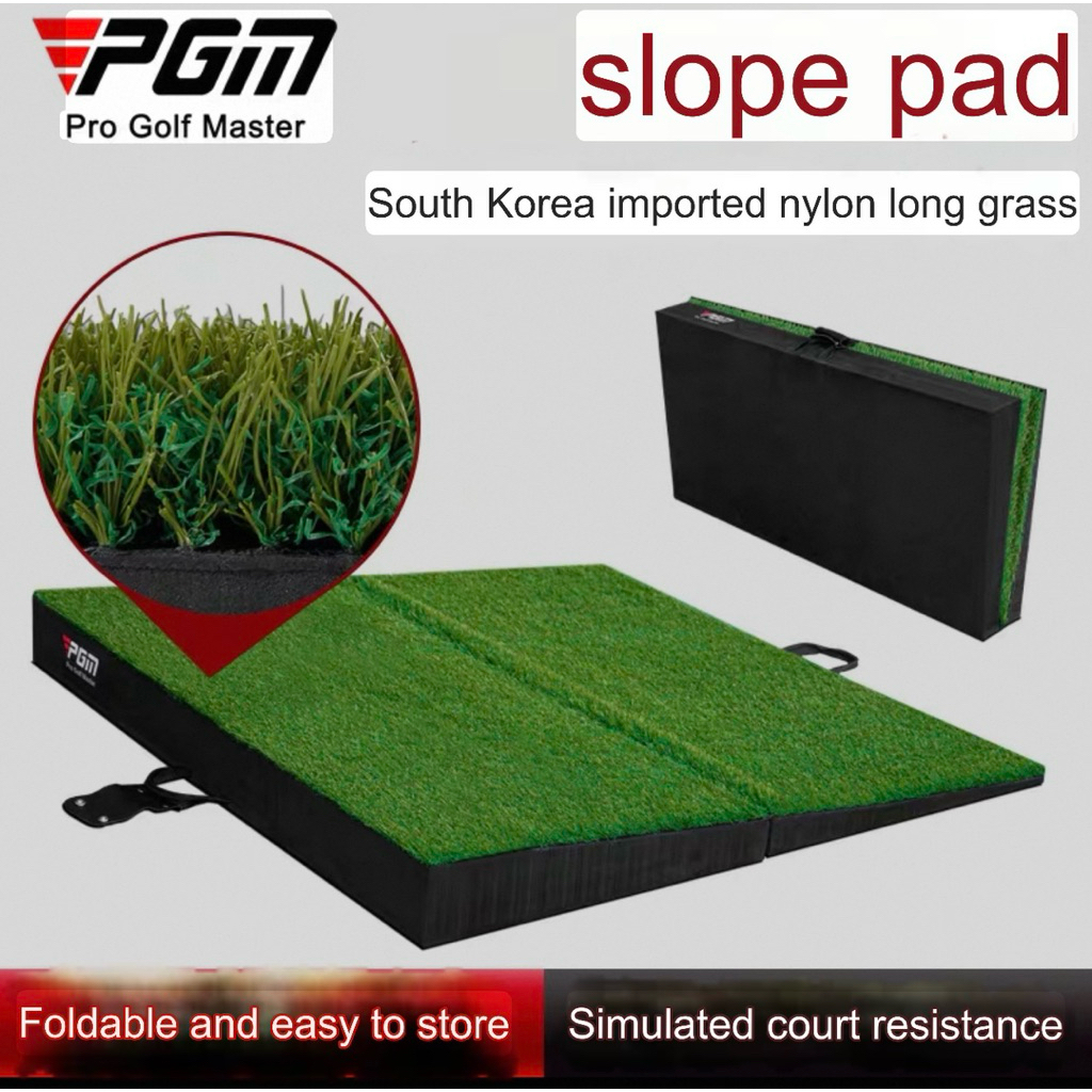 (pre order) PGM Slope pad golf พรมพัตต์กอล์ฟ แผ่นรองสวิง ซ้อมพัทกอล์ฟ ลาดชัน แผ่นรองซ้อมพัท แผ่นตีกอล์ฟทางลาด#golf