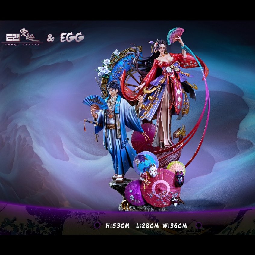 พรีออเดอร์ YunQi & EGG studio Luffy & Boa | One Piece