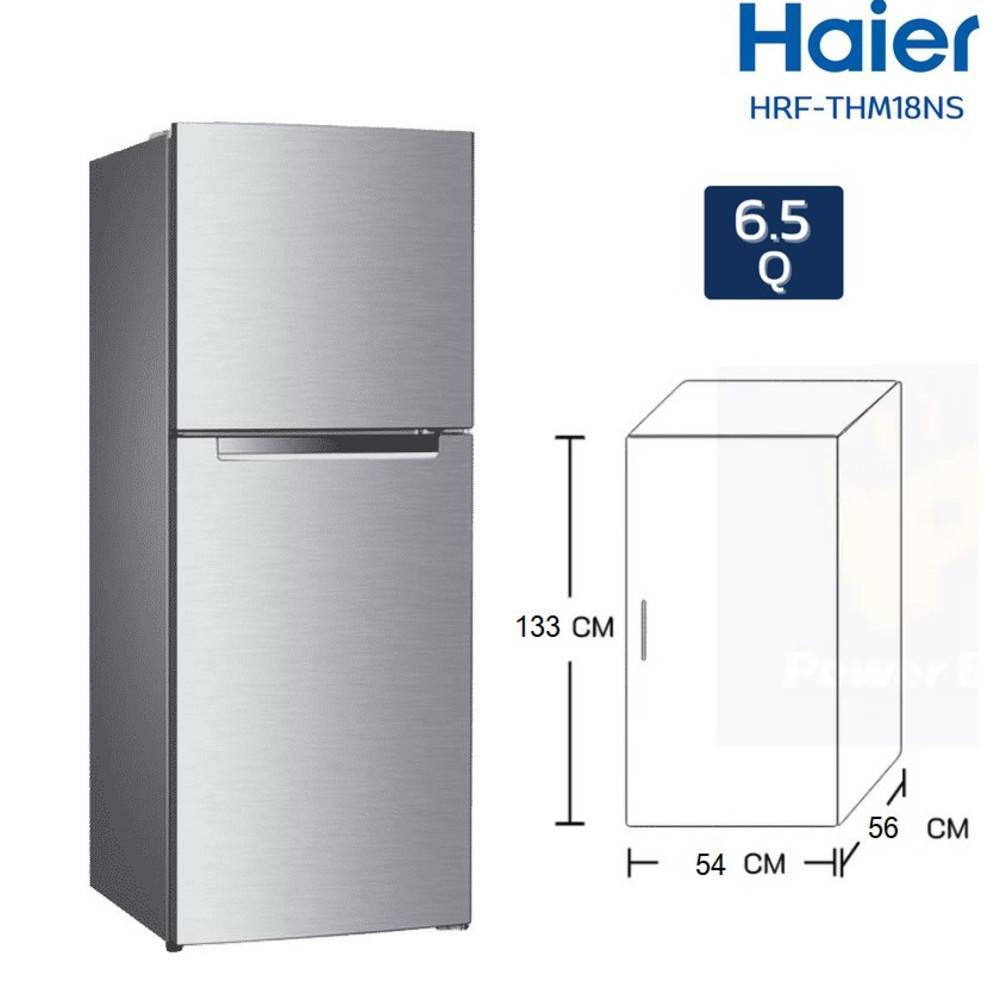 HAIER ตู้เย็น 2 ประตู รุ่น HRF-THM18NS NM