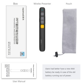 NORWII WIRELESS PRESENTER N29 (IP4-002415)