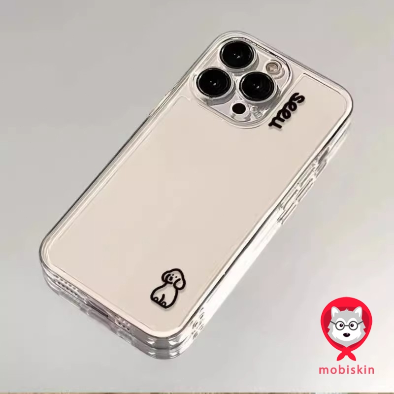 โปร่งใส จัดส่งจากประเทศไทย ครอบโทรศัพท์หมา mees for iPhone เคสไอโฟน 11 12 13 14 15 16 PLUS PRO MAX X XS MAX XR 7/8PLUS