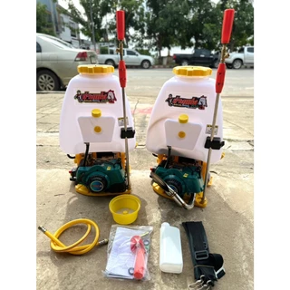 เครื่องพ่นยา 2 จังหวะ 411 ขนาด 25 ลิตร ปั๊มทองเหลือง หม้อลมคู่ ครัชใหญ่ พ่นแรงมาก อุปกรณ์ครบชุดพร้อมใช้งาน
