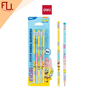 Deli ดินสอไม้SPB HB (แพ็ค10แท่ง) No.C032-HB
