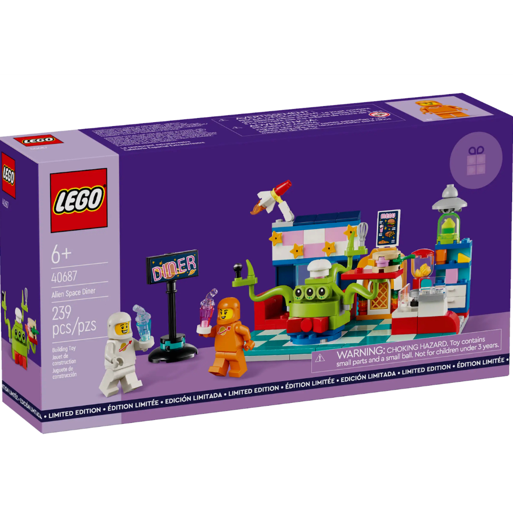 (พร้อมส่ง) LEGO 40687 Alien Space Diner