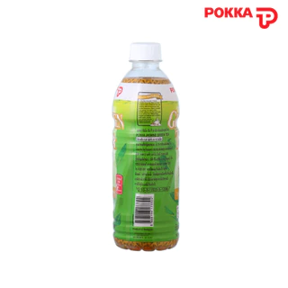 [แพ็ค 6] Pokka Jasmine Green Tea พอคคา ชาเขียวลิ่นมะลิ 500มล. *รุ่นฝาสีขาว