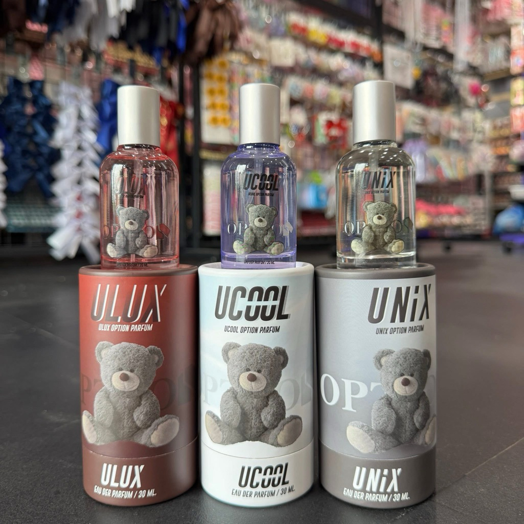 น้ำหอม Option 3สี UNIX UCOOL ULUX 30ml (ของแท้100%)