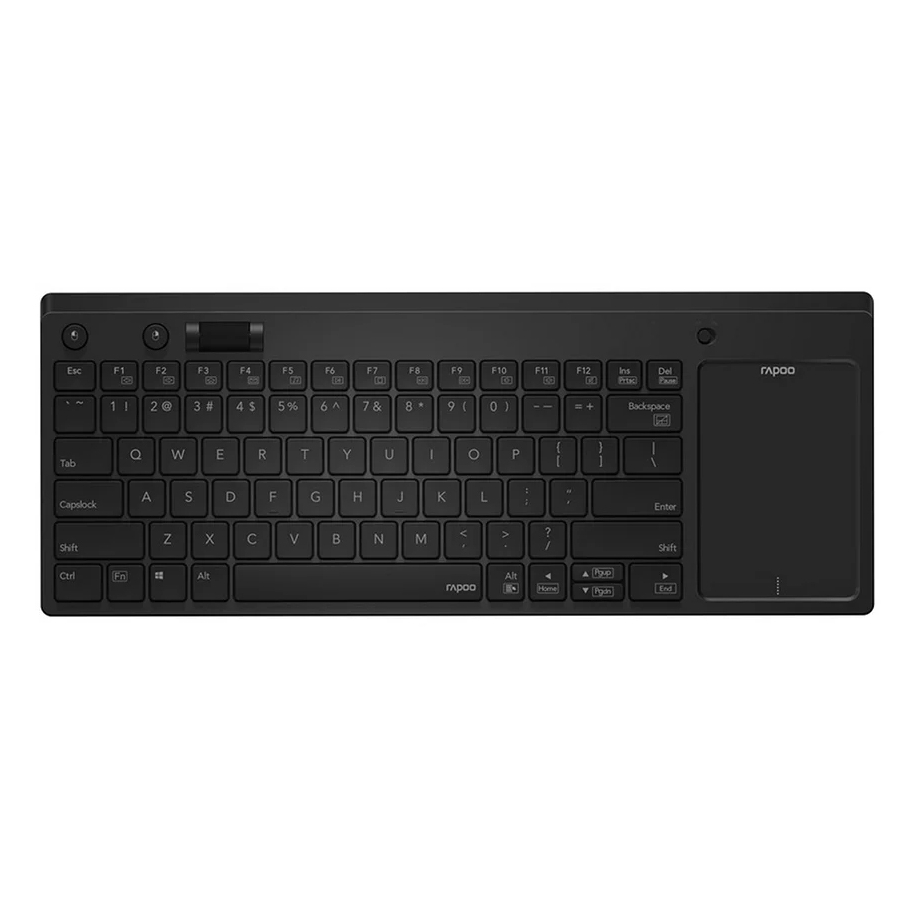 Rapoo K2800 Wireless Touch Keyboard for Smart TV (คีย์ไทย / ENG) (KB-2800-BK)