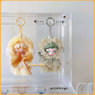 ตู้อะคริลิคห้อยตุ๊กตา ตู้ห้อยlabubu ตู้โชว์ตุ๊กตา แขวนตุ๊กตา ตู้ห้อยplush doll ตู้โชว์