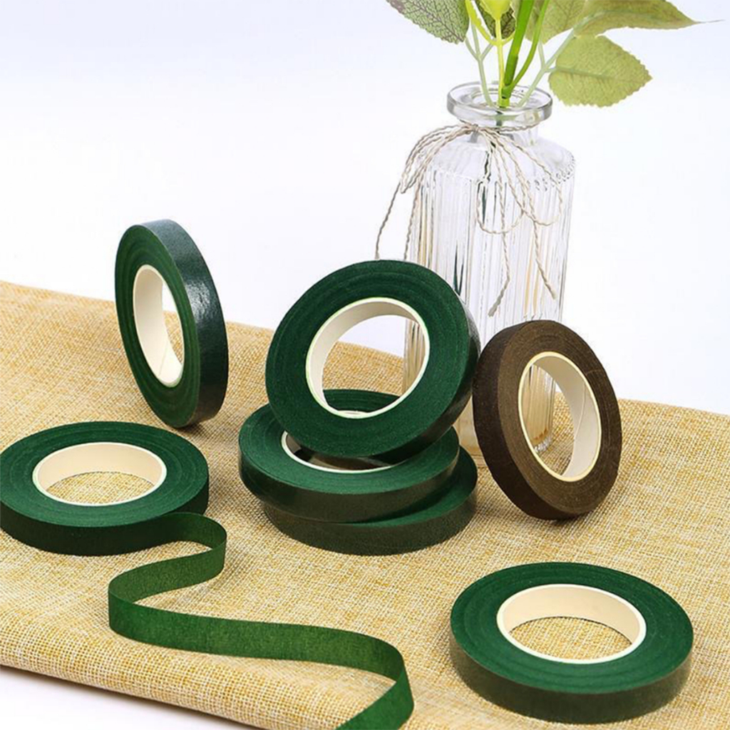 ลวดทำก้านดอกไม้ และ เทปฟลอร่า DIYประดิษฐ์ดอกไม้ งานฝีมือ ดอกไม้วัสดุที่ทําด้วยมือลวดก้านอุปกรณ์เสริม แพ็คละ 10 แท่ง - รูปที่ 6