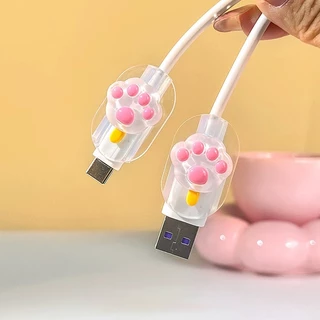 สำหรับ แอนดรอยด์ Type-c/Micro ที่กันสายหัก ลายการ์ตูน cable protector สำหรับ สายชาร์จ Android Type-c/Micro Cable Bite