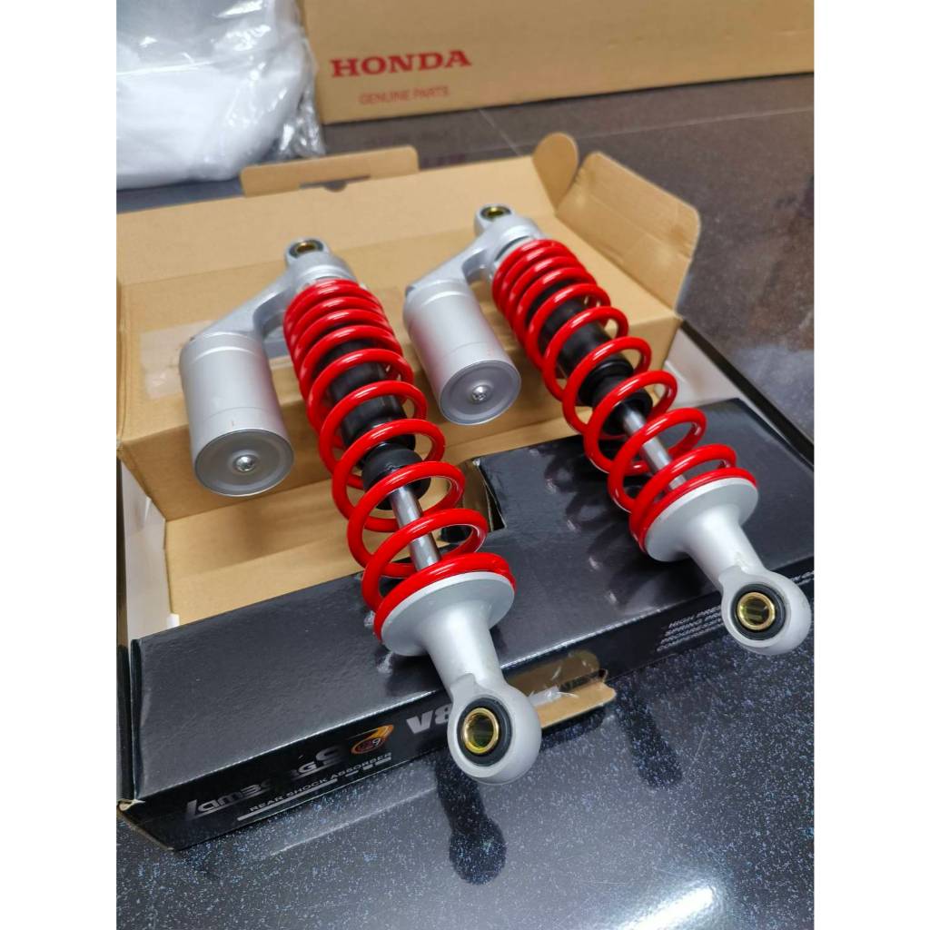 โช๊คหลังWAVE โช๊คหลังแต่งเวฟ 320mm. โช๊คหลังWAVE 320mm. ทรงYSS