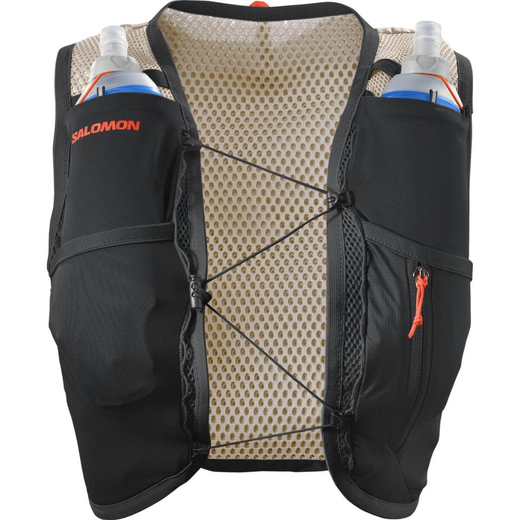SALOMON ACTIVE SKIN 4 SET Women's Running Vest เป้น้ำวิ่งเทรล + ขวดน้ำนิ่ม 500ml x 2 ขวด LC2663100 Official Store — صورة 2