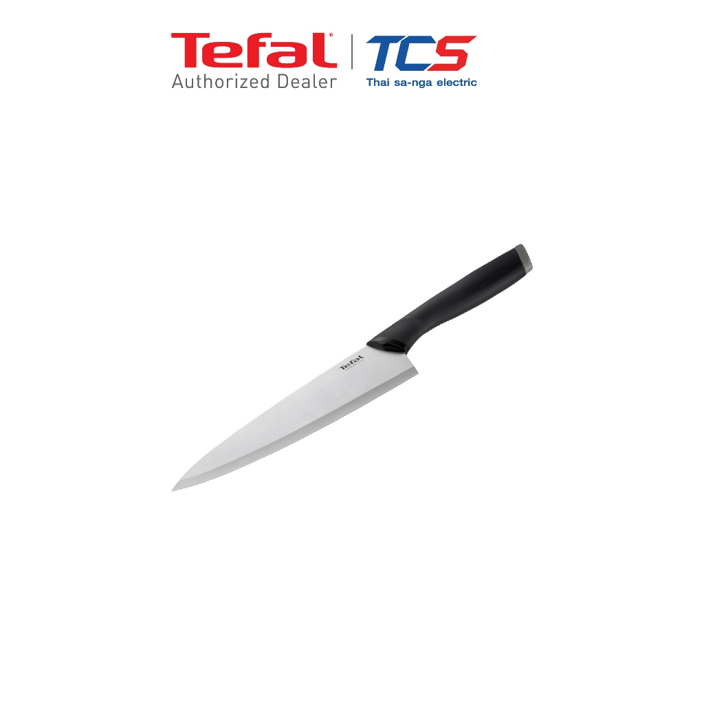 Tefal มีดสเตนเลสทำอาหาร พร้อมปลอกมีด Comfort Kitchen CW ขนาด 9,12,20 Cm