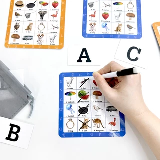 บิงโกตัวอักษร กขค ABC ฝึกภาษา (Bingo) KP