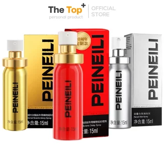 PEINEILI Plus+ สเปรย์เสริมสุขภาพชาย ขนาดพกพา 15 มล. กลิ่นราสป์เบอร์รี สารสกัดเข้มข้น