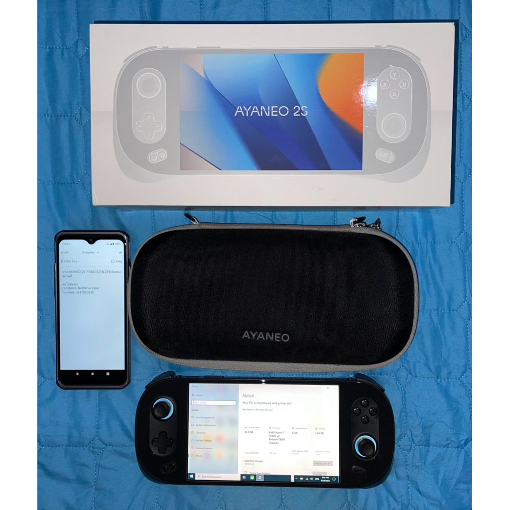‼️ขาย AYANEO 2S สีดำ ของแท้ มือสอง สภาพดี‼️