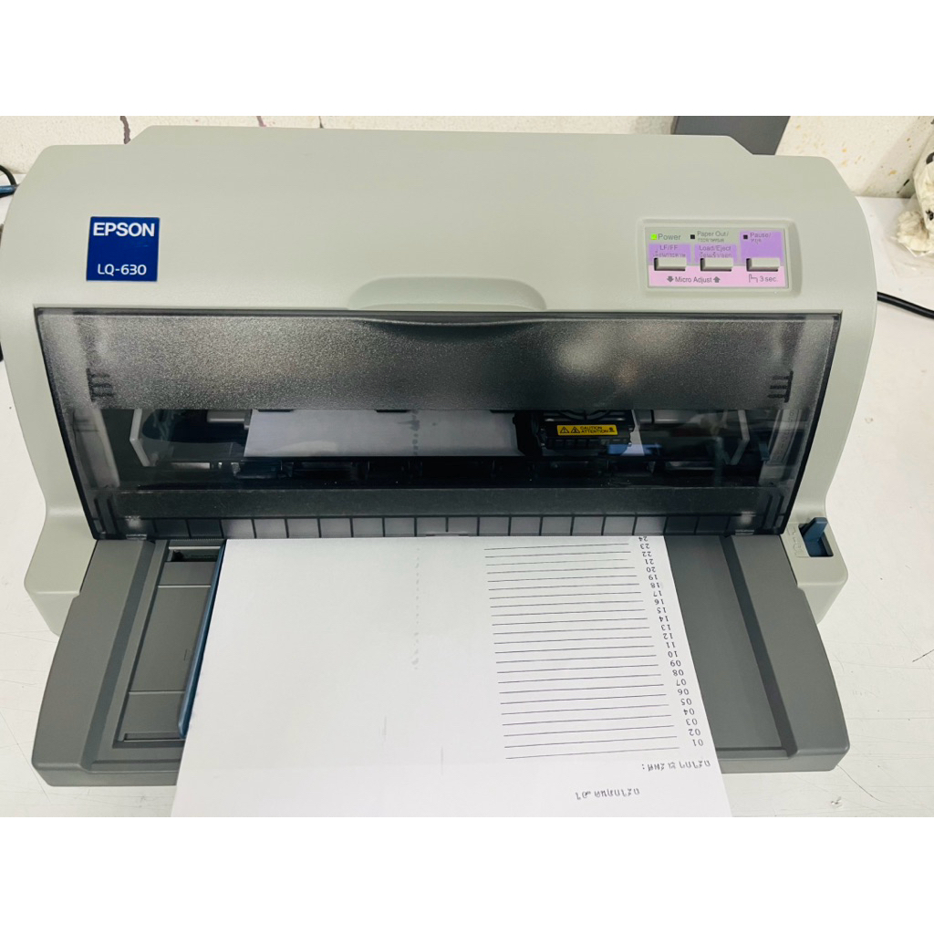 LQ630 มือสองพร้อมใช้งาน หมึกใหม่100%