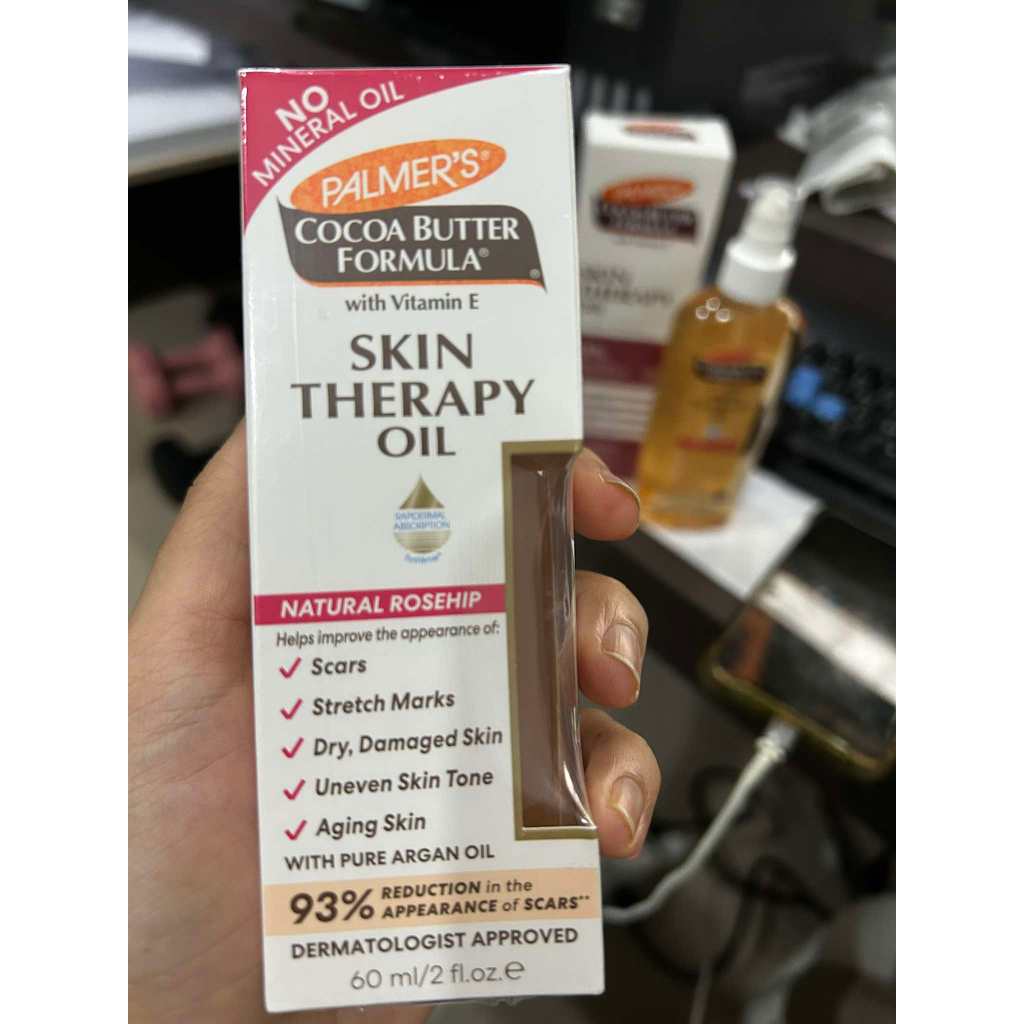 Palmer’s Skin Therapy Oil 60/150 ml. ลดความแห้งกร้าน ป้องกันและลดรอยแตกลาย จางลงภายใน 2 เดือน ปาล์มเมอร์ ออยล์ทาผิว ราคา ถูกที่สุด ดีลบีเคเค แกลเลอรีภาพที่ 3