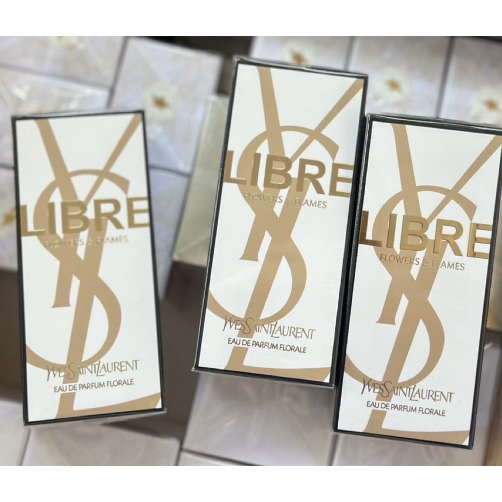 Libre Flowers & Flames Yves Saint Laurent 90ml กล่องซีล
