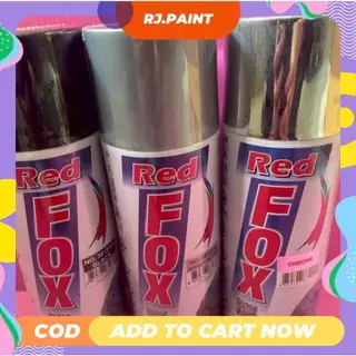 [ยกลัง 6/12 กระป๋อง] บอสนี่ สเปรย์ Red Fox ให้สีสวยงามเป็นมัน ไม่ซีดหมอง ฟิล์มสีแห้งเร็วไม่เปราะ ป้องกันสนิมได้ดี