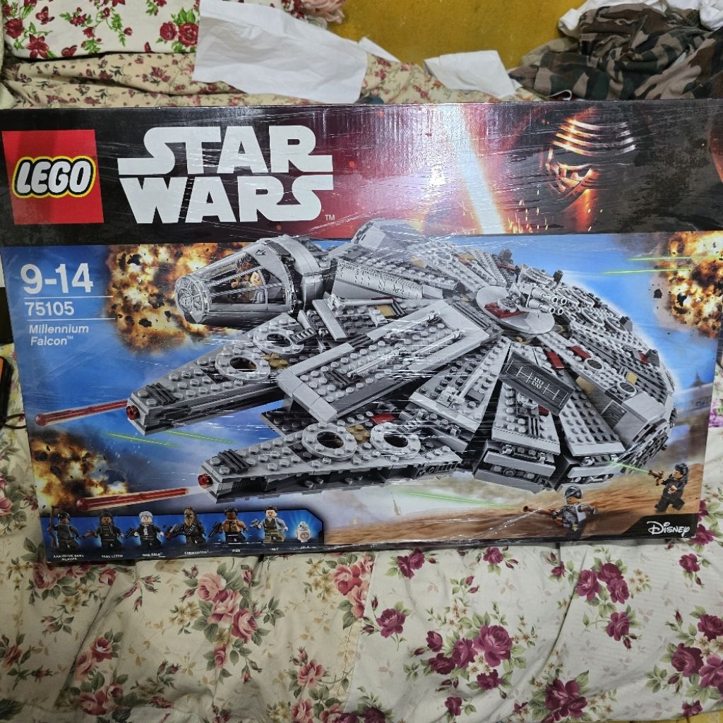 LEGO Star Wars 75105 Millennium Falcon ของแท้ 100% ไม่เเกะซีน
