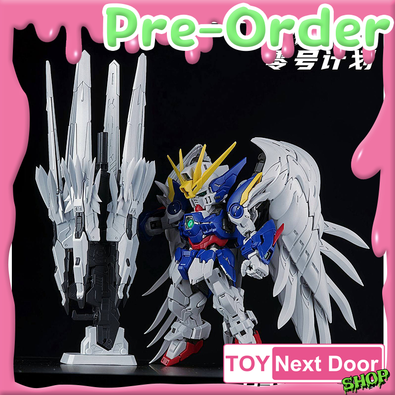พร้อมส่ง Zero Plan : MGSD Wing Zero EW Snow White Prelude Backpack set
