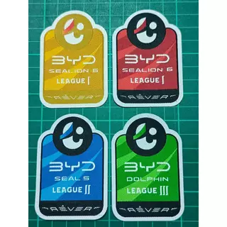 พร้อมส่ง อาร์ม BYD T1 T2 T3 2025-26 ไทยลีก ไทยพรีเมียลีค ไทยลีค บอลไทย BYD THAI LEAGUE Badge 2025-26 ของแท้
