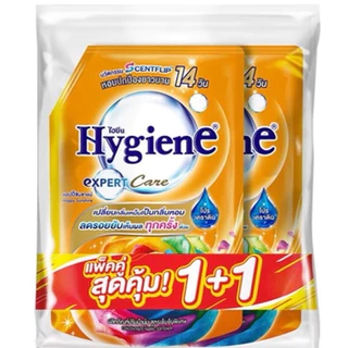 เฉพาะส่งทันที 1+1 HYGIENE ไฮยีน เอ็กซ์เพิร์ท แคร์ น้ำยาปรับผ้านุ่ม ขนาด 1000 มล./1100 มล.แพ็คคู่สุดคุ้ม