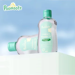 Poomsoft เบบี้ออยล์ น้ำมันนวดสำหรับทารก ออยบำรุงผิว ทาผิวเด็ก กลิ่นมะพร้าว น้ำมันทารก 95ML BABY OIL