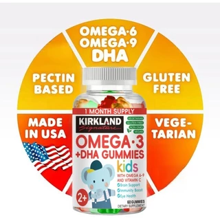 Omega-3 Gummies วยเพิ่มสมาธิและความจำ และเสริมสร้างทักษะการเรียนรู้（โอเมก้า 3）