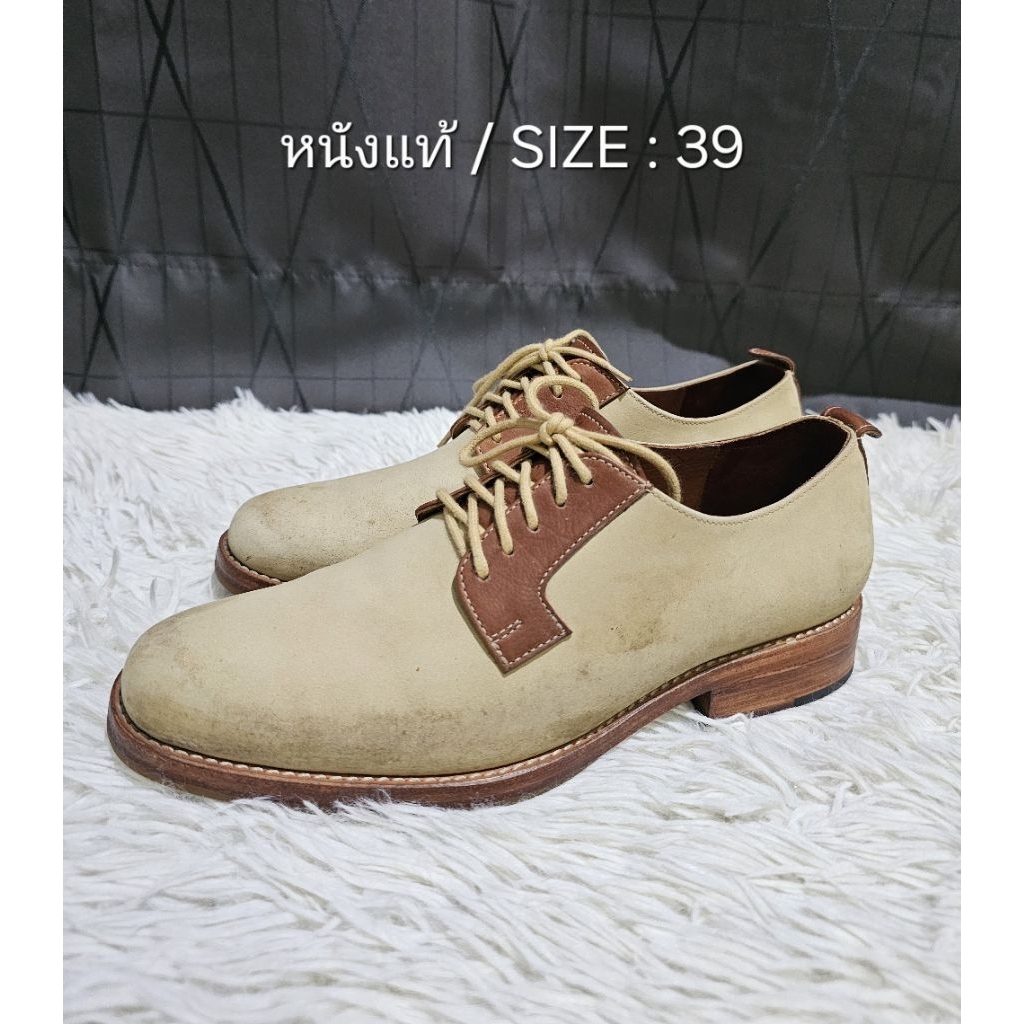 รองเท้าหนังแท้ 💯 VIERA by Ragazze รองเท้ามือสอง Size 39 (A0006)