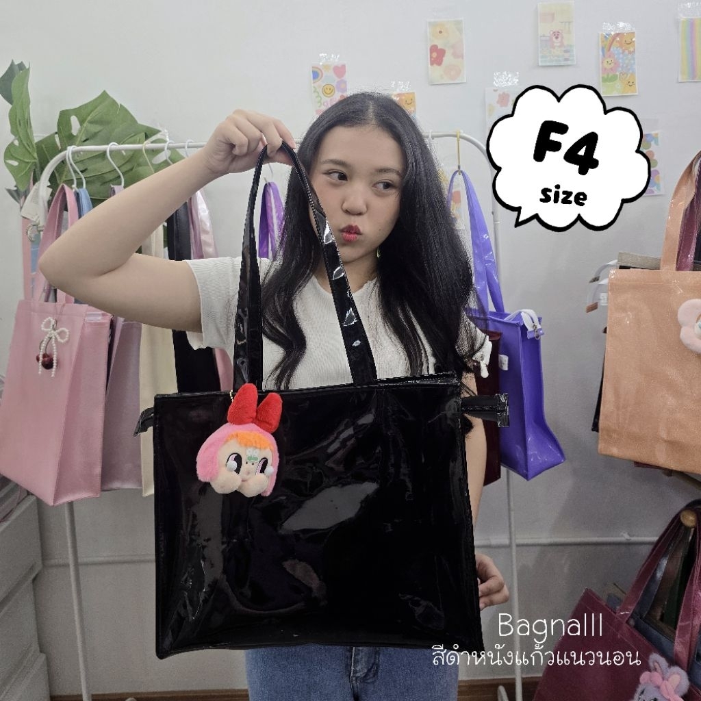 กระเป๋าหนังแก้วทรงแนวนอนใส่โน๊ตบุ๊คใส่หนังสือเอกสารใส่ของอเนกประสงค์ - รูปที่ 6