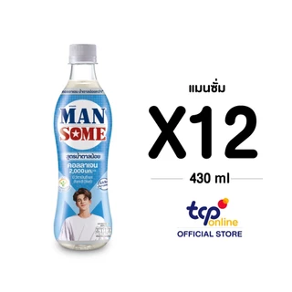 แมนซั่ม คอลลาเจน สูตรน้ำตาลน้อย 430 2 แพ็ค 12 ขวด (TCP) Mansome Collagen Less Sugar 430 ml.
