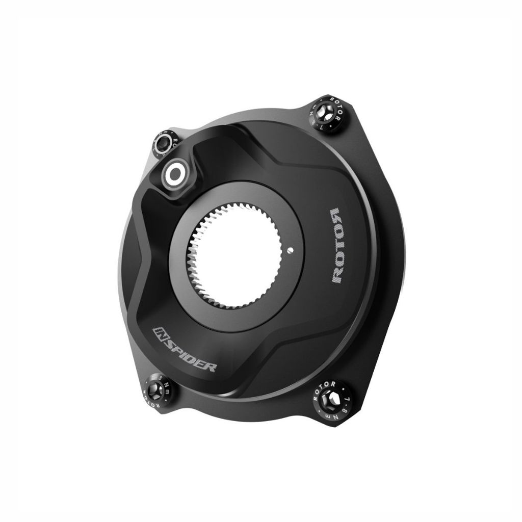 ตัววัดวัตต์ POWER METER INSPIDER ROTOR ALHDU BCD 110x4 สำหรับขาจานจักรยาน / แถมใบจาน ROTOR