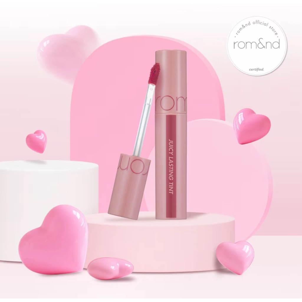 ลิปสติก Rom&nd (롬앤) Glasting Water Tint